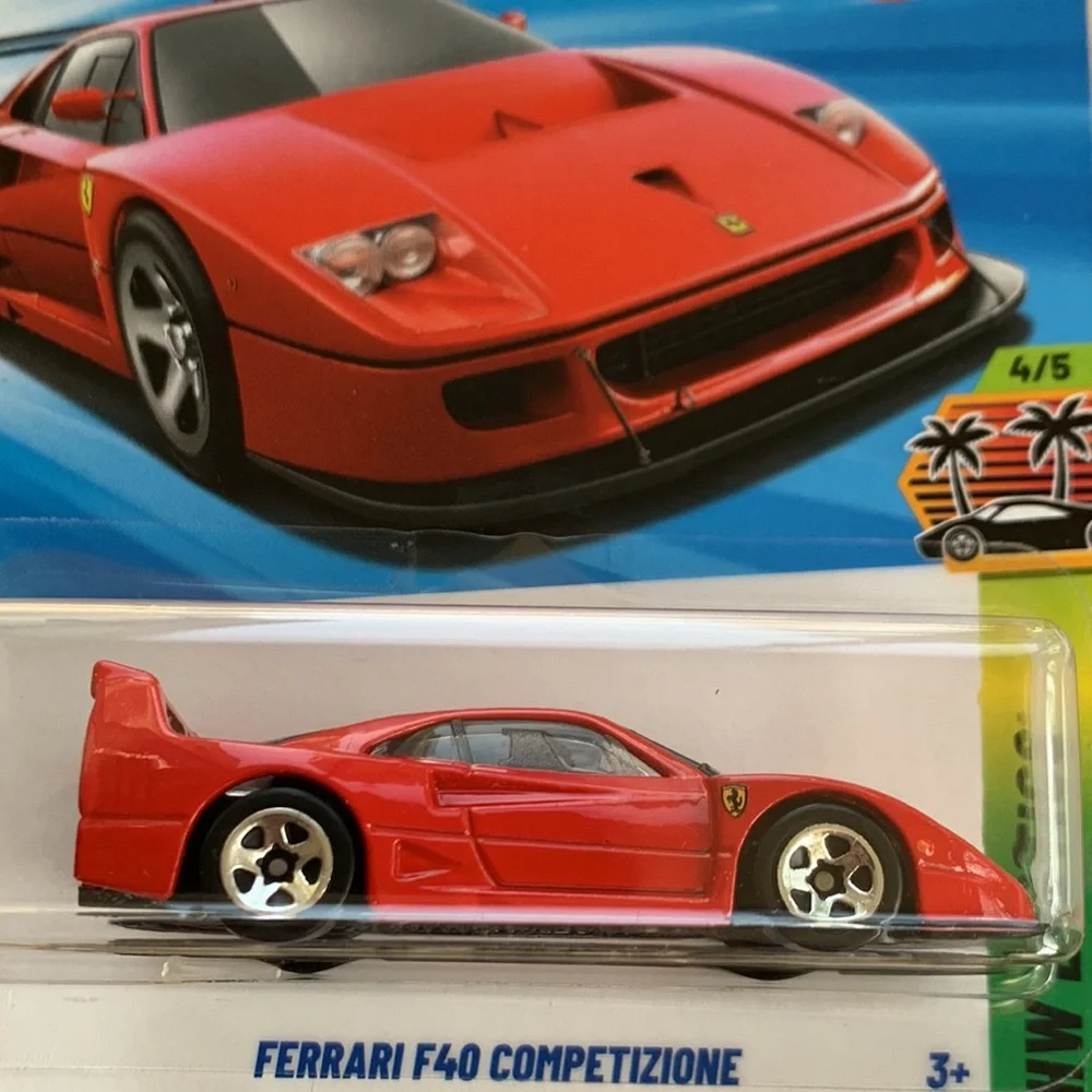 Hot Wheels Ferrari F40 Competizione Red Car Mattel HW Exotics 2025 New Hotwheels